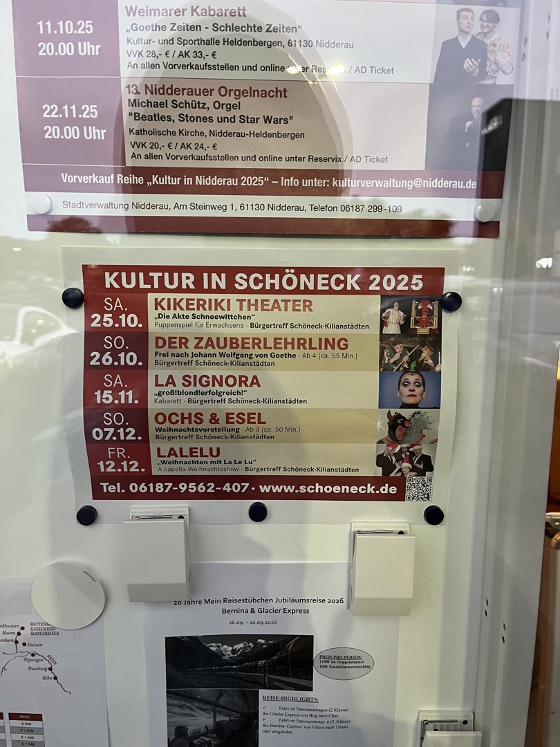 Veranstaltungsplakat: Der Zauberlehrling